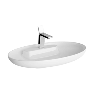 Vitra Memoria Beyaz Oval Lavabo 75 Cm