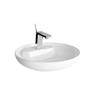 Vitra Memoria Beyaz Yuvarlak Lavabo 50 Cm