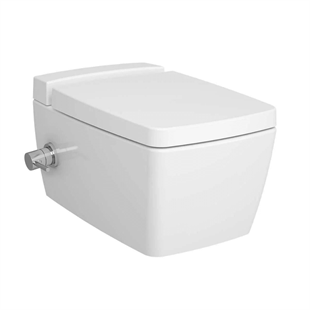 Vitra Metropole Rim-Ex Deterjan Hazneli Termostatik Entegre Asma Klozet, 56 Cm