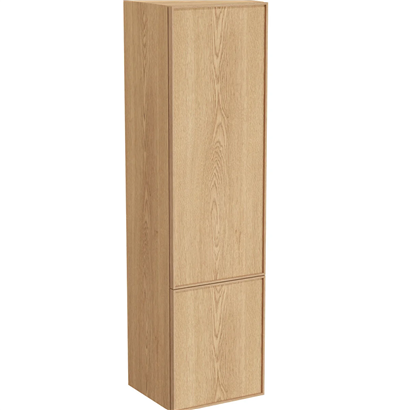 Vitra Metropole Edge Boy Dolabı 40 Cm Açık Meşe, Sol