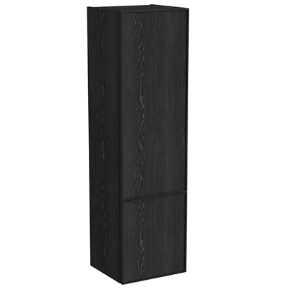 Vitra Metropole Edge Boy Dolabı 40 Cm Siyah Meşe, Sol