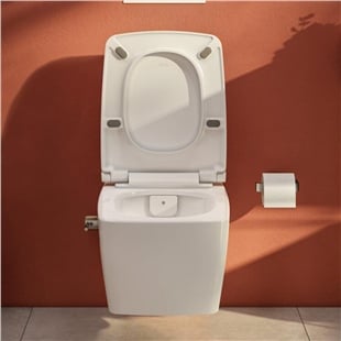 Vitra Metropole Rim-Ex Standart Entegre Asma Klozet, 56 Cm
