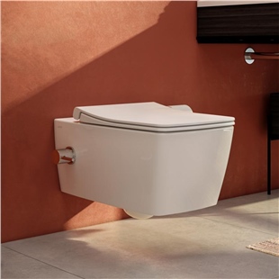 Vitra Metropole Rim-Ex Standart Entegre Asma Klozet, 56 Cm