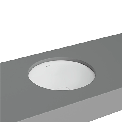 Vitra Metropole Mat Beyaz Tezgah Altı Lavabo 40 Cm