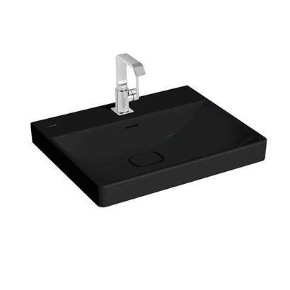 Vitra Metropole Mat Siyah Lavabo 60 Cm
