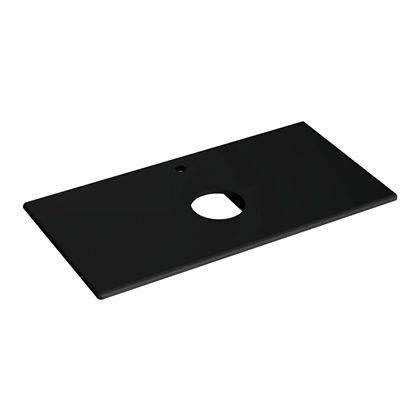VitrA Metropole Mat Siyah Seramik Tezgah ,100 cm