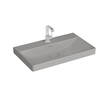 Vitra Metropole Mat Taş Gri Lavabo 80 Cm