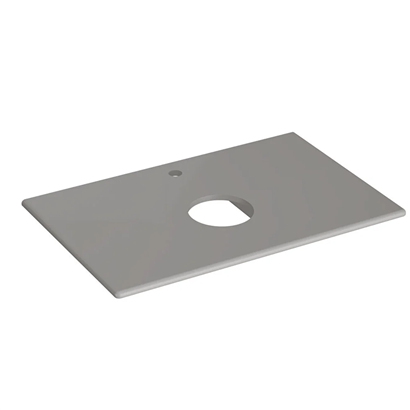 VitrA Metropole Mat Taş Gri Seramik Tezgah ,80 cm
