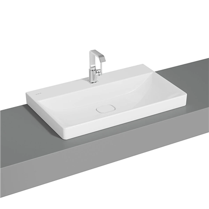 Vitra Metropole Parlak Beyaz Çanak Lavabo 80 Cm