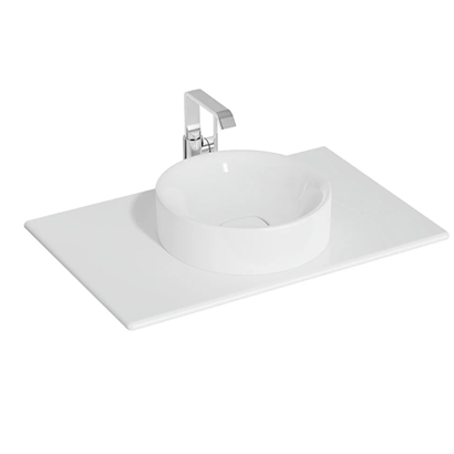 VitrA Metropole Parlak Beyaz Seramik Tezgah ,80 cm