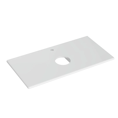 VitrA Metropole Parlak Beyaz Seramik Tezgah ,100 cm