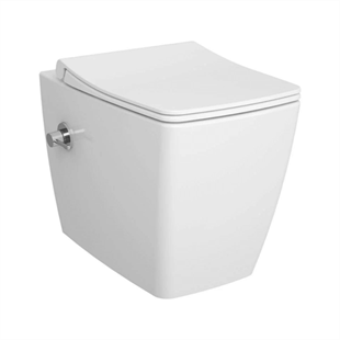 Vitra Metropole Rim-Ex Beyaz Dtd Yerden Tek Klozet, 54 Cm