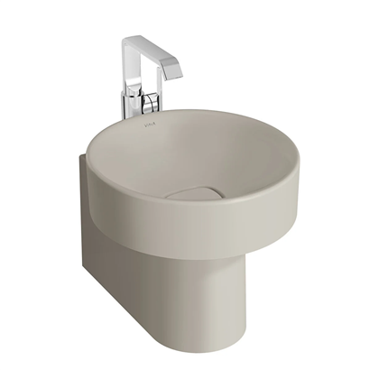 Vitra Metropole Taupe Armatür Bantlı Yarım Ayak 