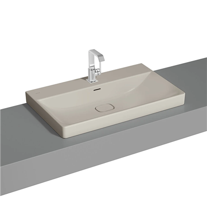 Vitra Metropole Taupe Çanak Lavabo 80 Cm