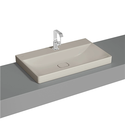 Vitra Metropole Taupe Çanak Lavabo 80 Cm