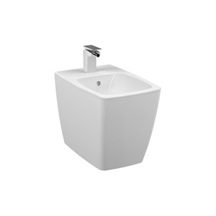Vitra Metropole Mat Beyaz Duvara Tam Dayalı Yerden Bide, 54 Cm