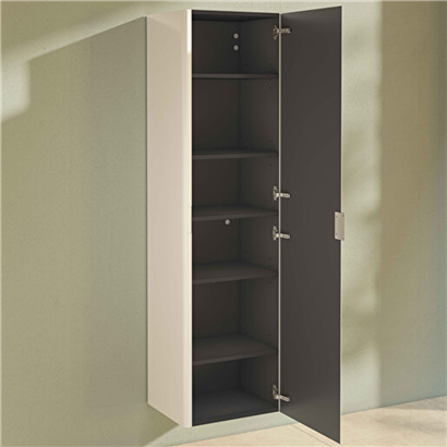 Vitra Nest Trendy Boy Dolabı 45 Cm, Kapaklı Parlak Beyaz, Sağ