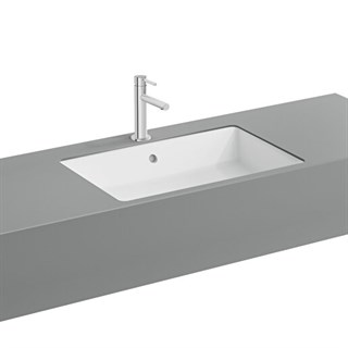 Vitra Nuo Dikdörtgen Tezgah Altı Lavabo Beyaz, 60 Cm