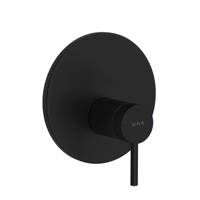Vitra Origin Ankastre Mekanik Duş Bataryası(V-Box, Sıva Üstü Grubu) Mat Siyah