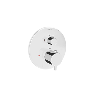 Vitra Origin Ankastre Termostatik Duş Bataryası (V-Box) (Sıva Üstü Grubu) Krom