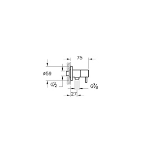 Vitra Origin Ara Musluk Krom