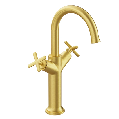 Vitra Origin Classic  Fırçalı Altın Lavabo Bataryası