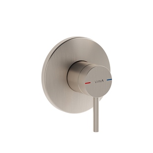 Vitra Origin Ankastre Duş Bataryası (Minibox) (Sıva Üstü Grubu) Fırçalı Nikel