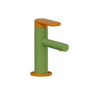 Vitra Sento Kids Origin Yeşil Sarı Çocuk Lavabo Bataryası Yeşil-Sarı