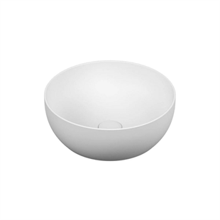 Vitra Outline 40 Cm Mat Beyaz Yuvarlak Lavabo