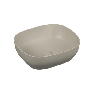 Vitra Outline 48 Cm Mat Bej Kare Lavabo