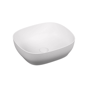 Vitra Outline 48 Cm Parlak Beyaz Kare Lavabo