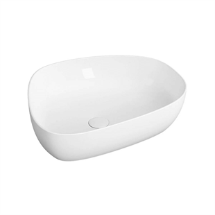 Vitra Outline 56 Cm Parlak Beyaz Asimetrik Lavabo