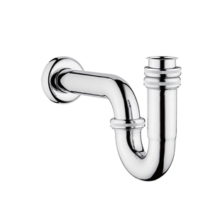 Vitra P Tipi Krom Lavabo/Eviye Sifonu