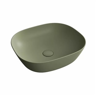 Vitra Plural Mat Yosun Yeşili 45 Cm Çanak Lavabo