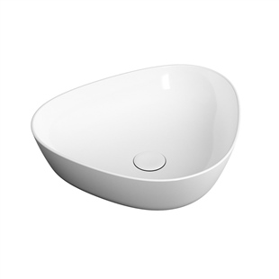 Vitra Plural Parlak Beyaz 47 Cm Üçgen Çanak Lavabo