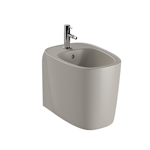 Vitra Plural Mat Bej Duvara Sıfır Yerden Bide