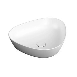 Vitra Plural Mat Beyaz 47 Cm Üçgen Çanak Lavabo