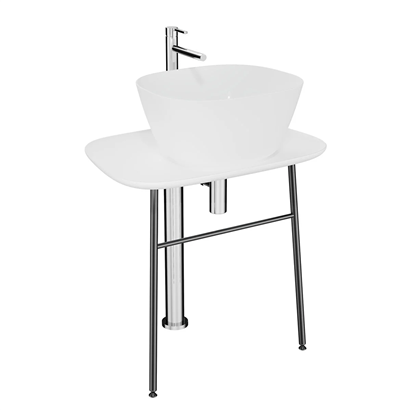 Vitra Plural Serbest Lavabo Dolabı 70 Cm, Alçak Beyaz