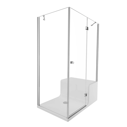 Vitra Roomy Neo Kompakt Sağ Çekmece Duş Ünitesi 120x80 cm