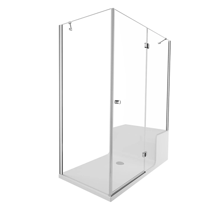 Vitra Roomy Neo Kompakt Sağ Çekmece Duş Ünitesi 150x80 cm