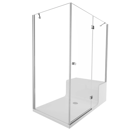 Vitra Roomy Neo Kompakt Sağ Çekmece Duş Ünitesi 150x90 cm