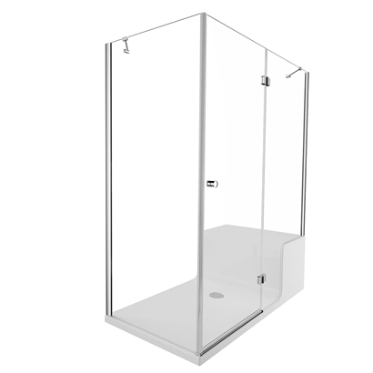 Vitra Roomy Neo Kompakt Sağ Duş Ünitesi Dolap 150x80 cm