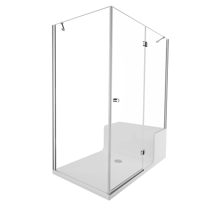 Vitra Roomy Neo Kompakt Sağ Duş Ünitesi Dolap 150x90 cm