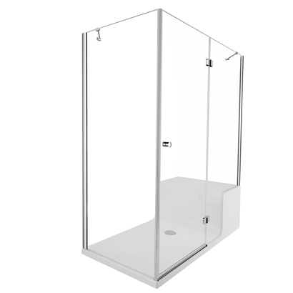 Vitra Roomy Neo Kompakt Sağ Duş Ünitesi 150x80 cm