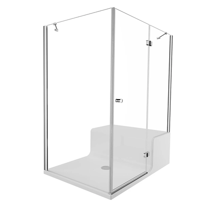 Vitra Roomy Neo Kompakt Sağ Duş Ünitesi 120x90 cm