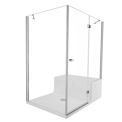 Vitra Roomy Neo Kompakt Sağ U Duvar Duş Ünitesi Dolap 120x90 cm
