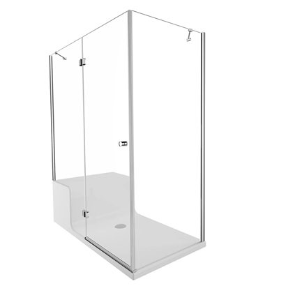 Vitra Roomy Neo Kompakt Sol Duş Ünitesi Dolap 150x80 cm