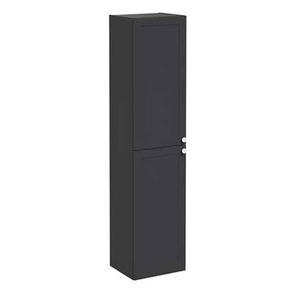Vitra Root Classic Boy Dolabı 40 Cm, Kapaklı Mat Grafit
