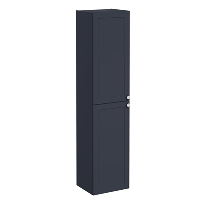 Vitra Root Classic Boy Dolabı 40 Cm, Kapaklı Mat Lacivert