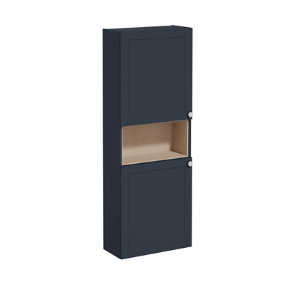 Vitra Root Classic Boy Dolabı 55 Cm, Kapaklı, Dar, Kısa Mat Lacivert